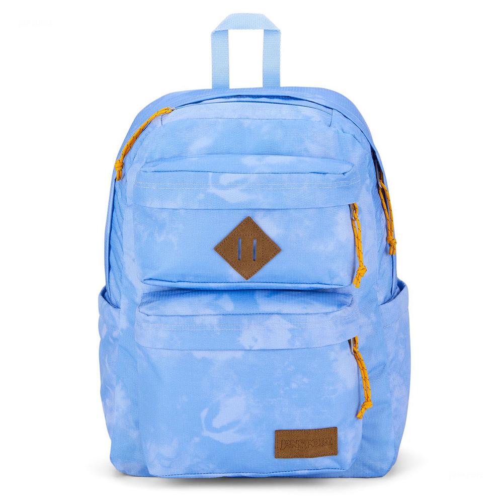 Sac à Dos Ordinateur JanSport Double Break Bleu | ZPL-29601618